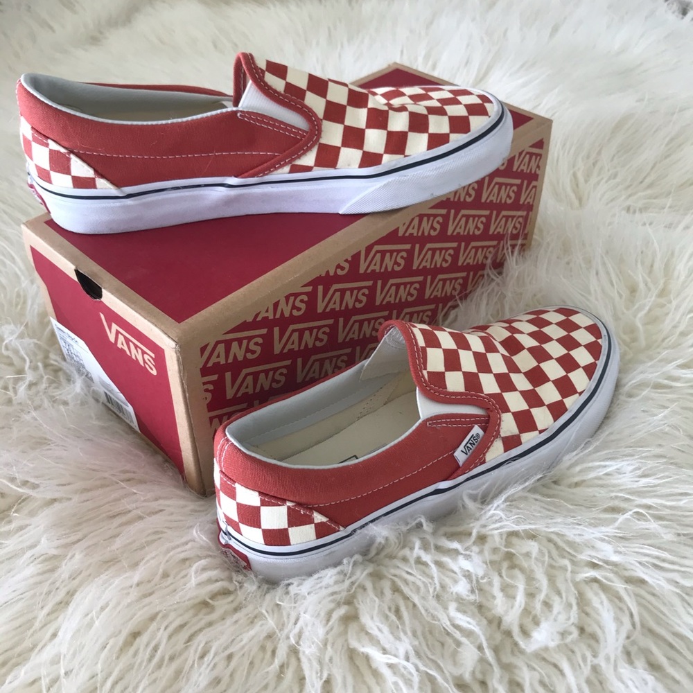 Checkerboard Vans (8.5 Women’s)